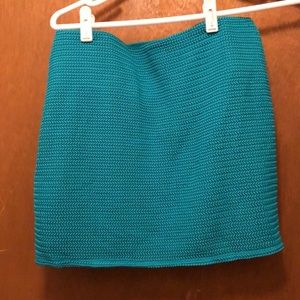 Teal mini skirt from BCBG generation Medium